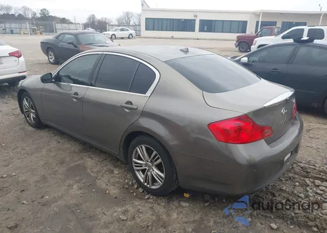2012 Infiniti G37 Journey из США, поврежденный, VIN JN1CV6AP8CM629289